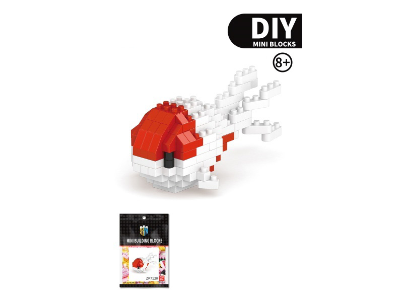 Goldfish Building Blocks Ocean Series 124 PCS