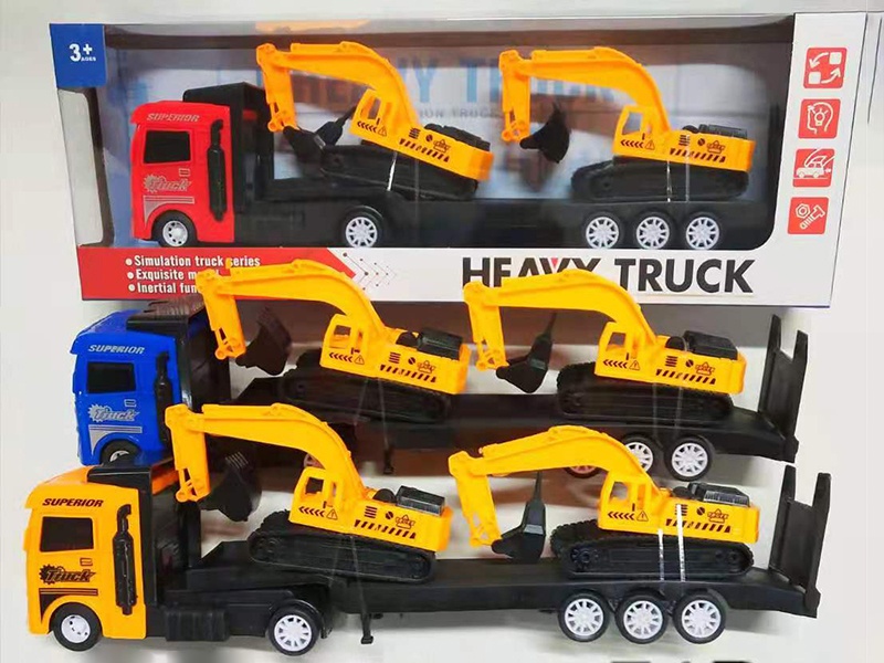 Friction Heavy Truck With Excavator