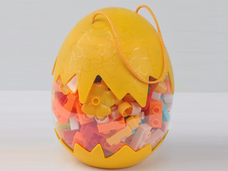 Building Blocks： Large-Sized Dinosaur Egg + 156 Diy
