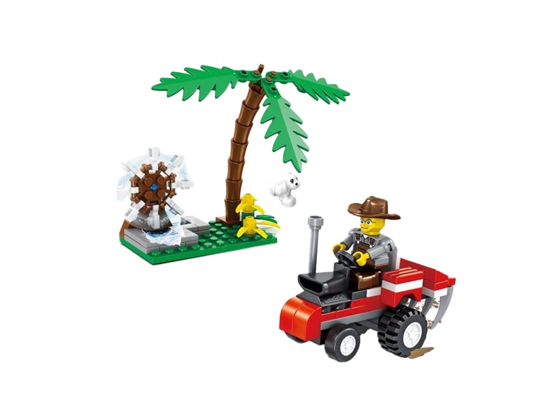 Farm 106 Pieces Educational Building Blocks