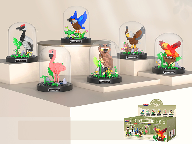 Birds Building Blocks 1225PCS