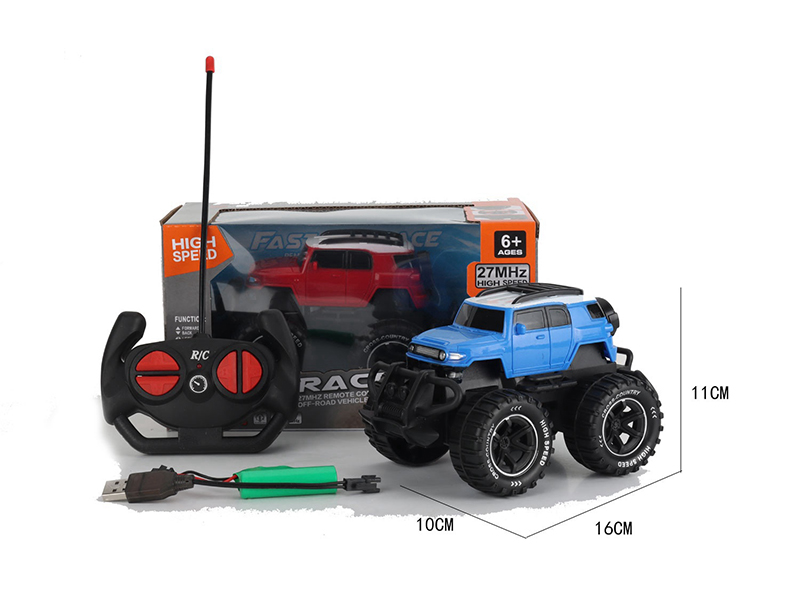 4-Channel Remote Control Land Cruiser Off-Road Vehicle