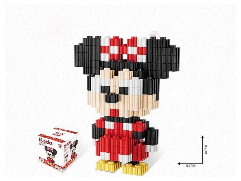 Cute Minnie  Building Blocks 302Pcs