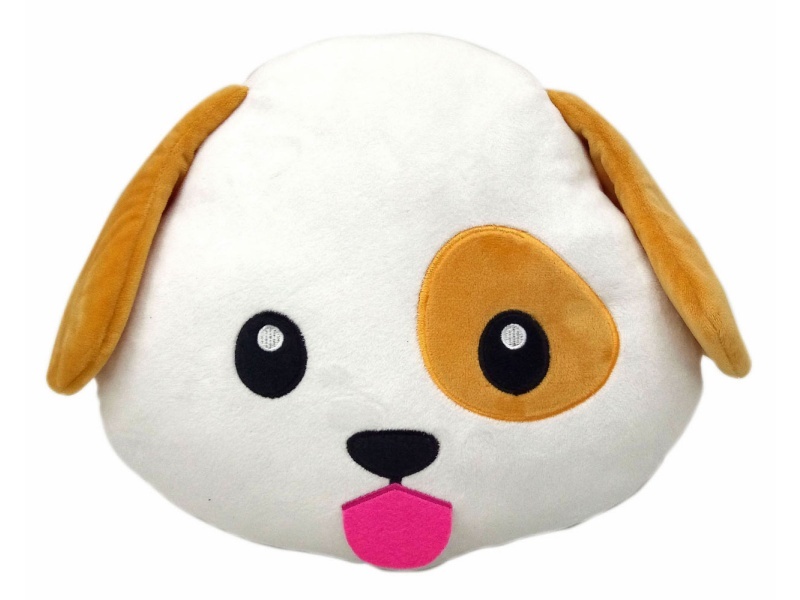 32 Cm Expressive Throw Pillow, Plush Toy, Daily Necessities, Cartoon Animal Doll, Cotton-Filled Christmas Gift Doll