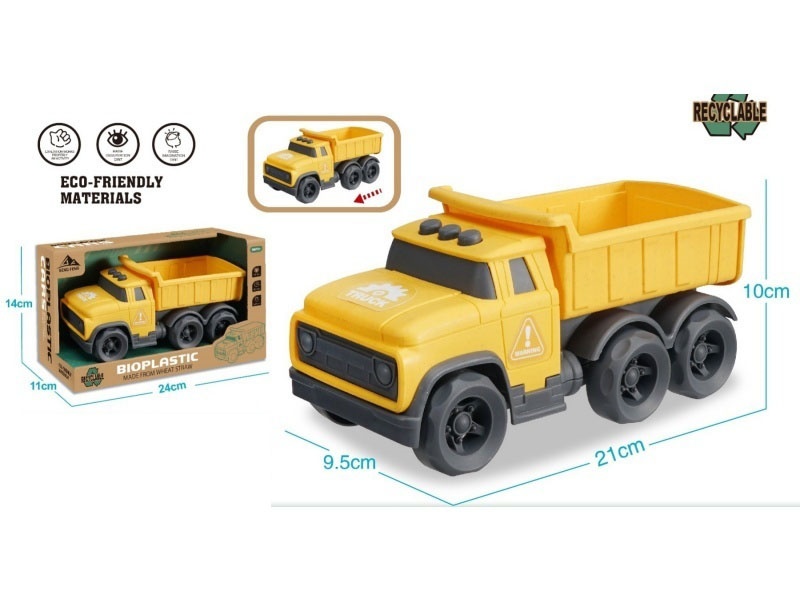 Wheat Straw Material - Tractor Engineering Dump Transporter