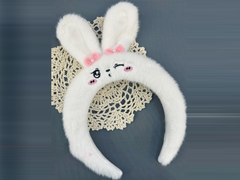 Squinting Rabbit Three-Dimensional Hair Band