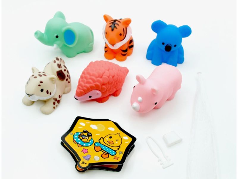Vinyl Animals With Bb Whistles