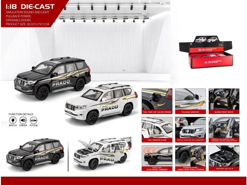 1:18 Officially Authorized Toyota Land Cruiser