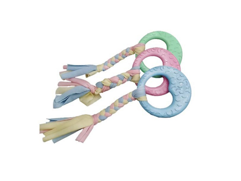 Cloth Strip Moon Pet Toy