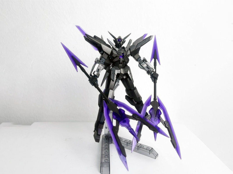 Jms Transient Sub-Space Gray Body And Paint Assembly Model Gundam Model