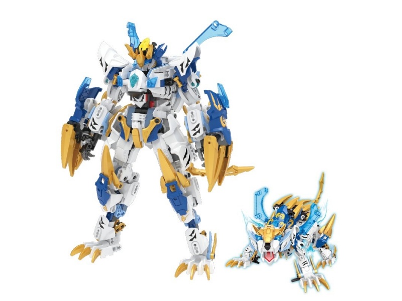 Building Block: The Machine Turns Into A White Tiger