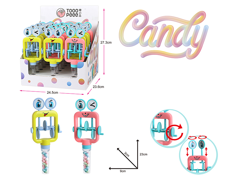 Hand-Cranked Toy Candy Toys 18pcs