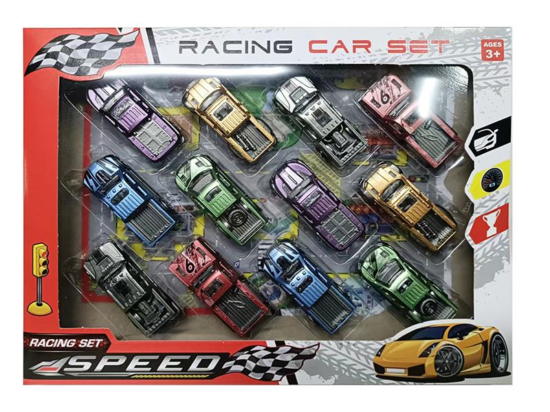 12pcs Slide Cars(AB Materials)