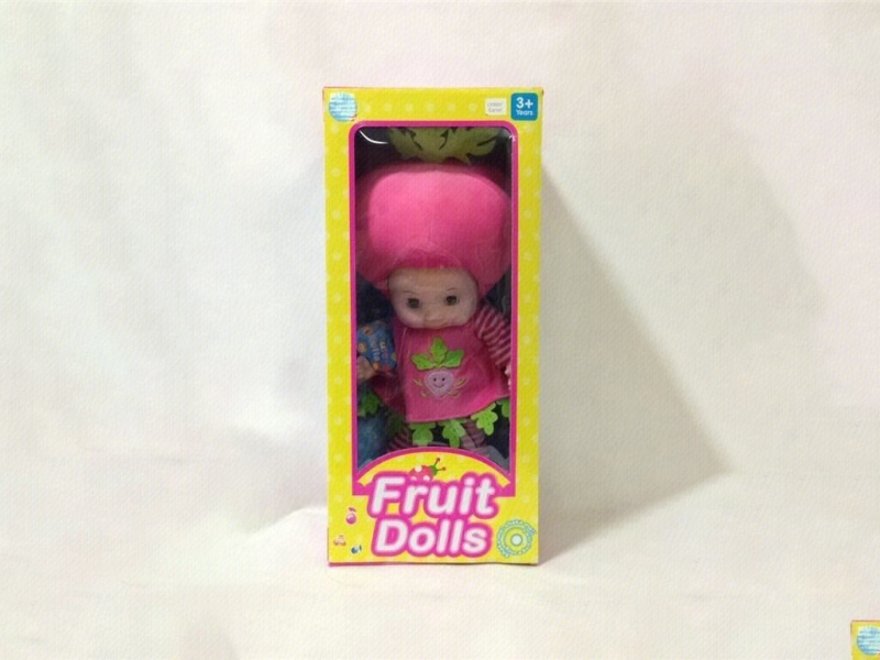 Radish Music Fruit Doll