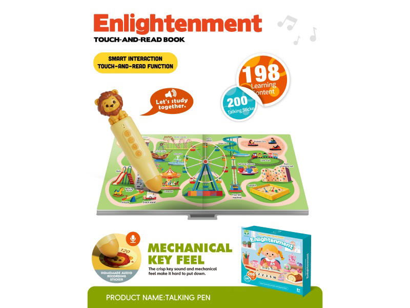 Enlightenment Touch-And-Read Book(B)