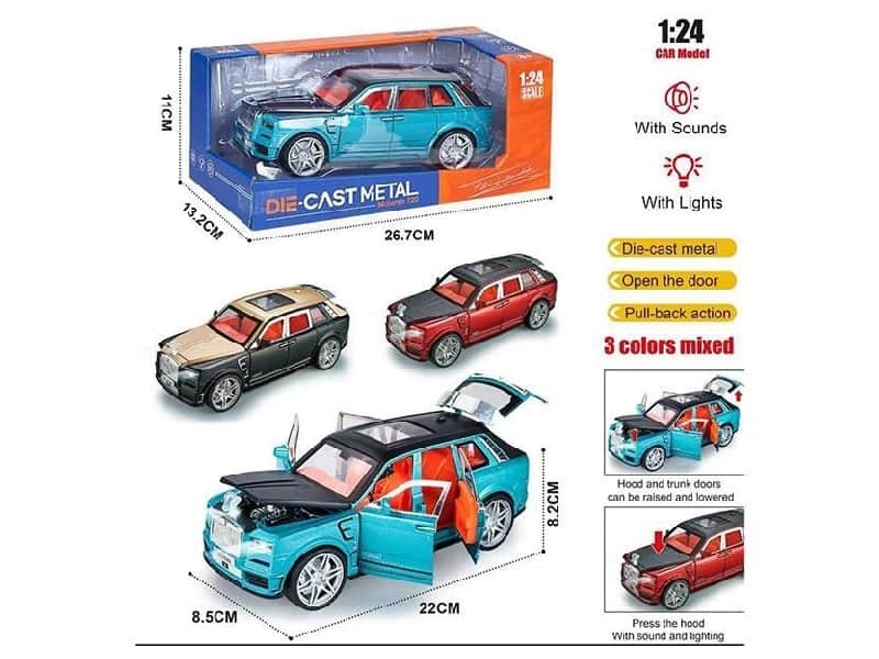 1:24 Kulinan Alloy Car