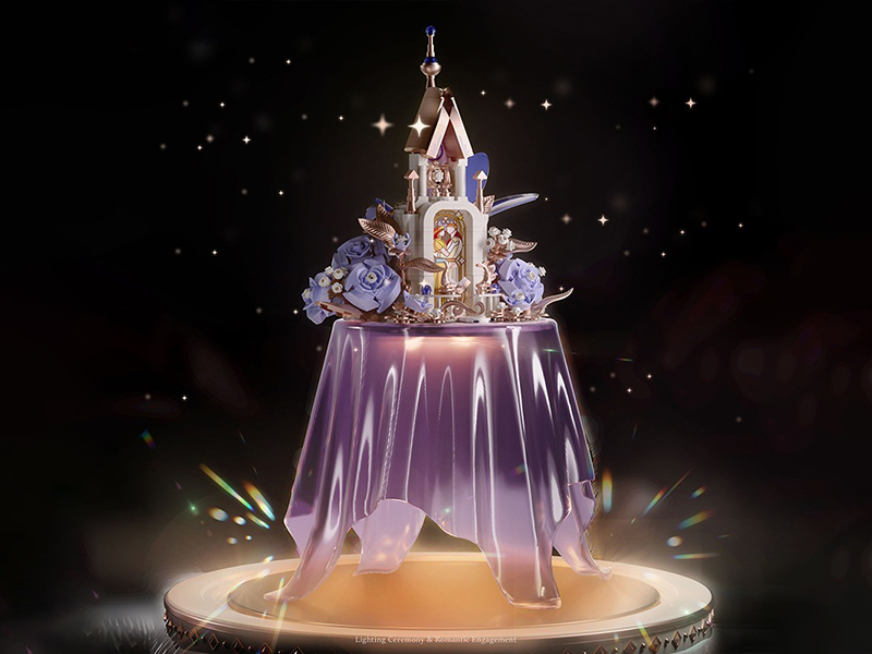 Lighting Ceremony & Romantic Engagement Building Blocks 797pcs