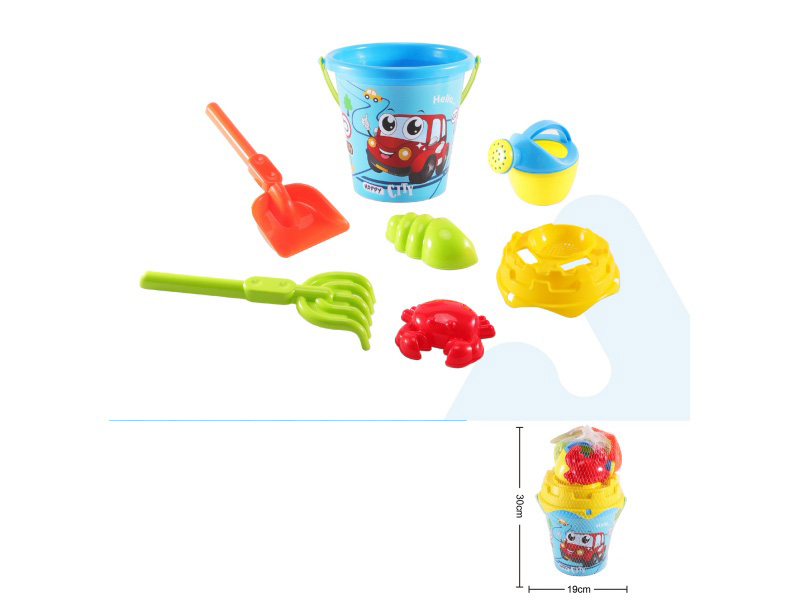 Large Car Beach Bucket