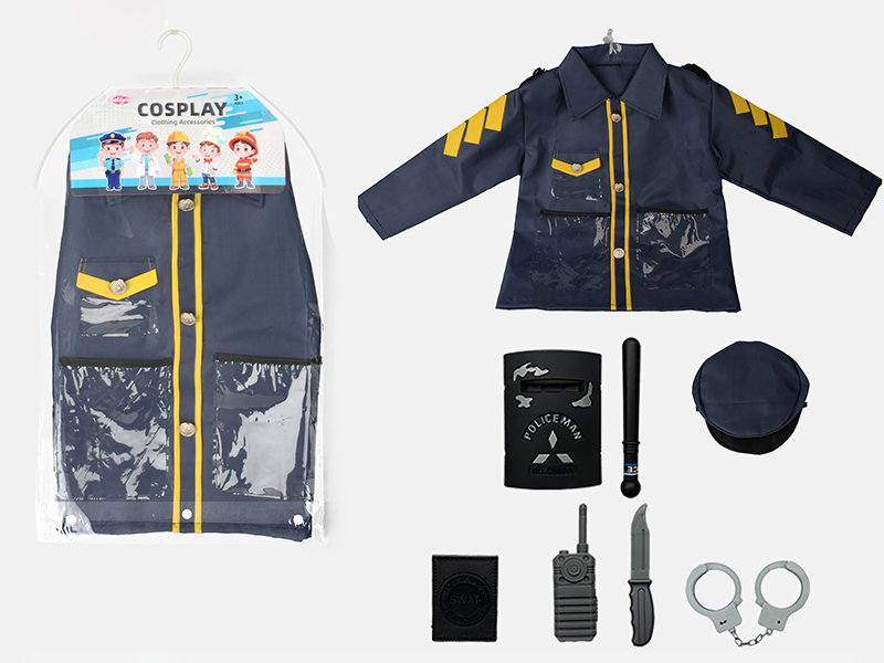 Cosplay Police Clothing Set