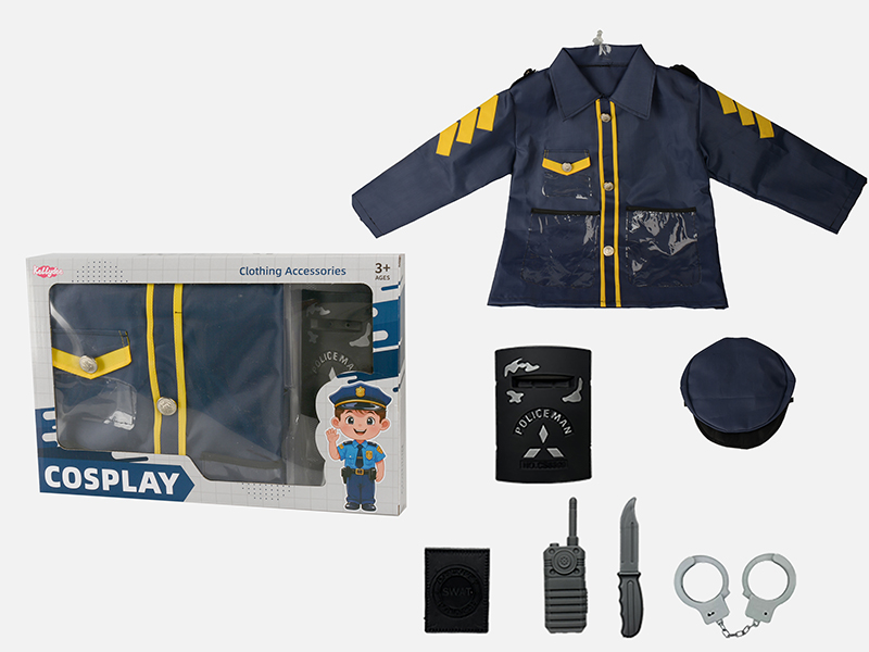 Cosplay Police Clothing Set
