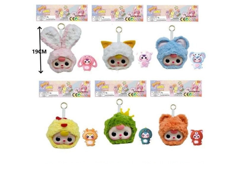 Rabbu Rubber Face Plush Doll