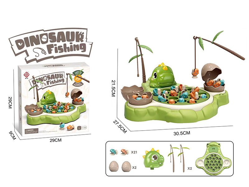 Dinosaur Fishing Game