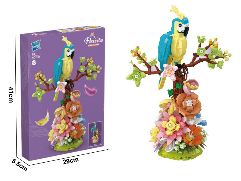Parrot Building Blocks (1162Pcs) 1162Pcs