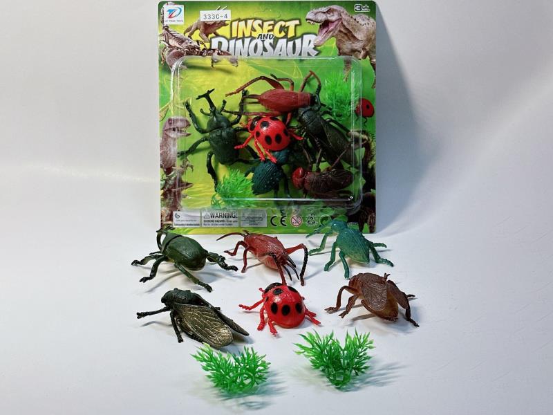 Pvc Simulation Insect 8Pcs