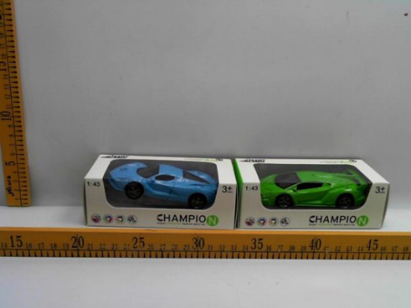 1:43 Alloy Pulleback Simulation Car Lamborghini Ferrari (Mixed)