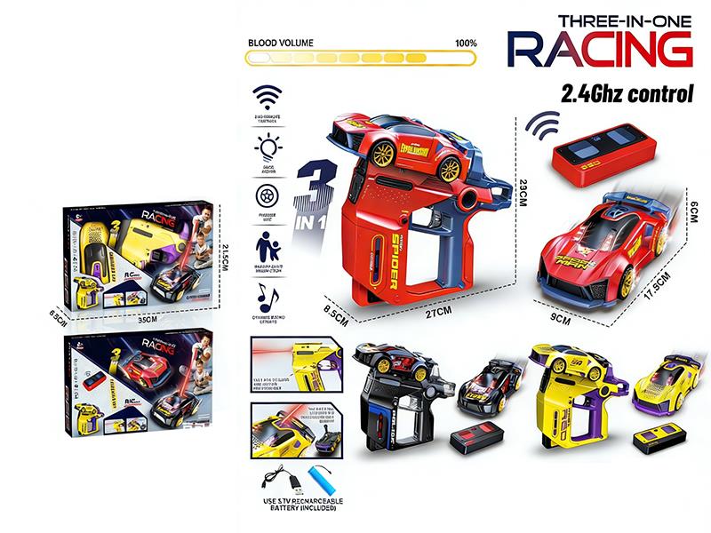 2.4G IR Remote Control Car 3 In 1