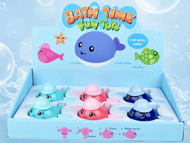 Wind Up Globefish Toys 6pcs