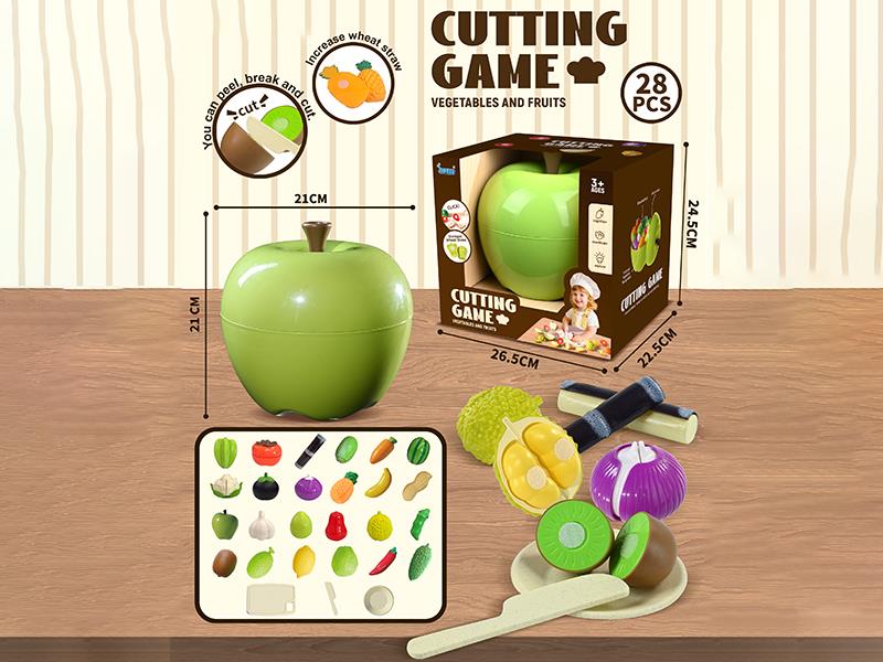 Cutting Fruit And Vegetable Set 28pcs