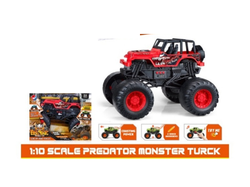 1:10 Hot Wheels Venom Jeep Coaster [With Lights And Music]