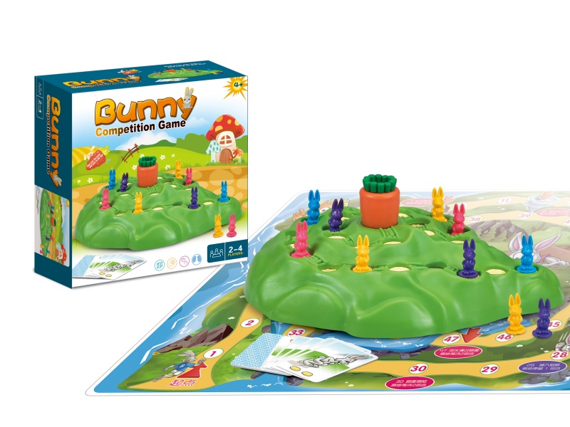 Bunny Competition Game With Map