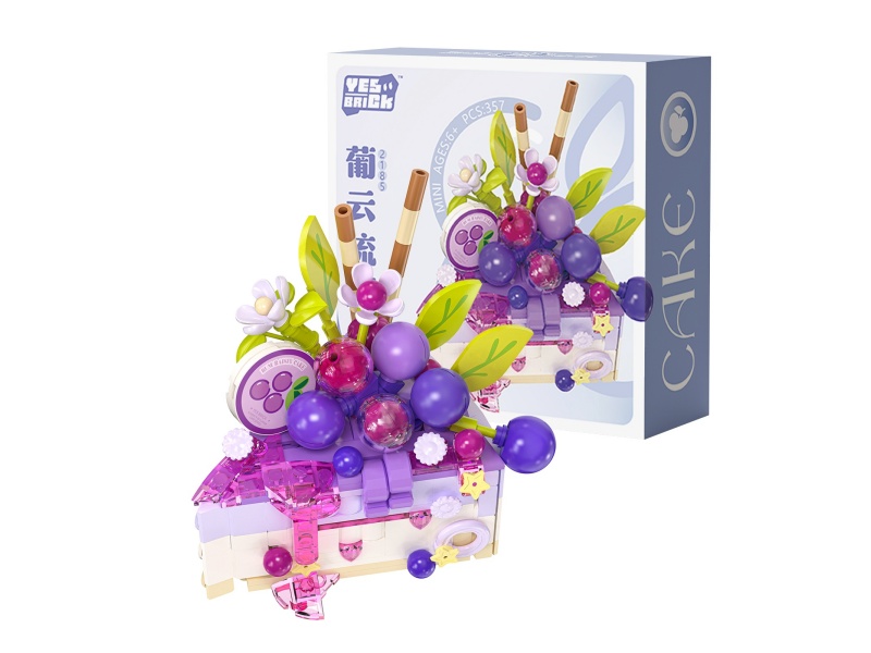 Grape Cake Building Blocks 357PCS