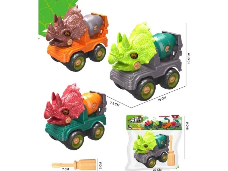 Intelligent Disassembly And Assembly Of Triangular Dragon Engineering Mixer Truck