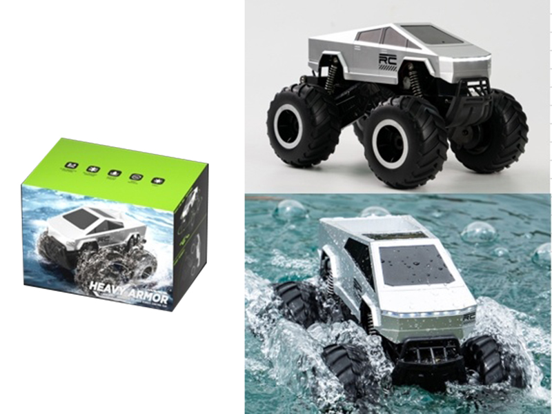 1:18 2.4G Remote Control 4WD Amphibious Vehicle