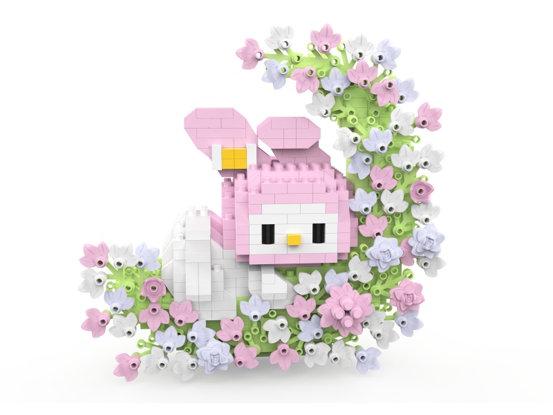 Building Blocks: 587 PCS For The Big Moon Party