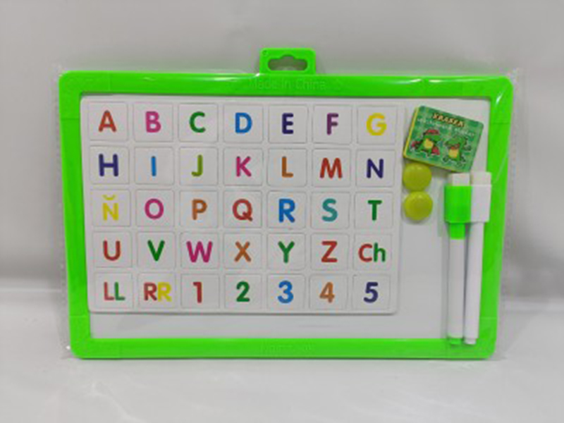 Writing Board With Spanish Alphabet