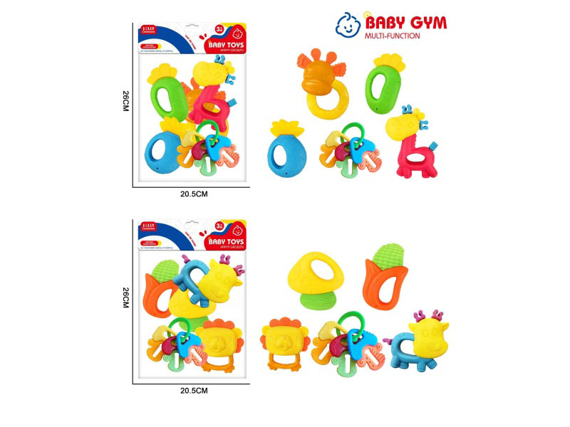 8-Piece Set Of Baby Bell Ring Tape