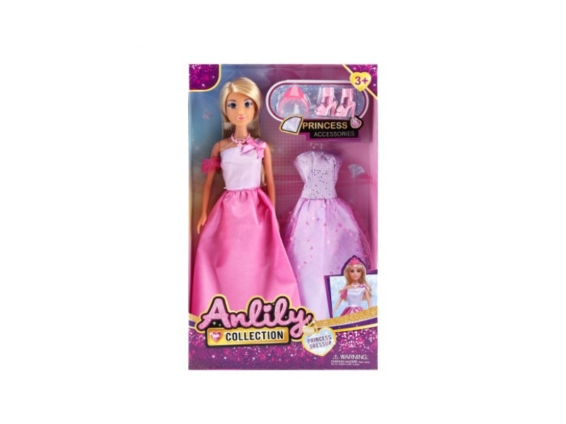 11.5-Inch Solid Doll (Brown Skin Color)