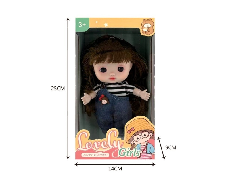 22Cm 3D Real Eye Fun Doll