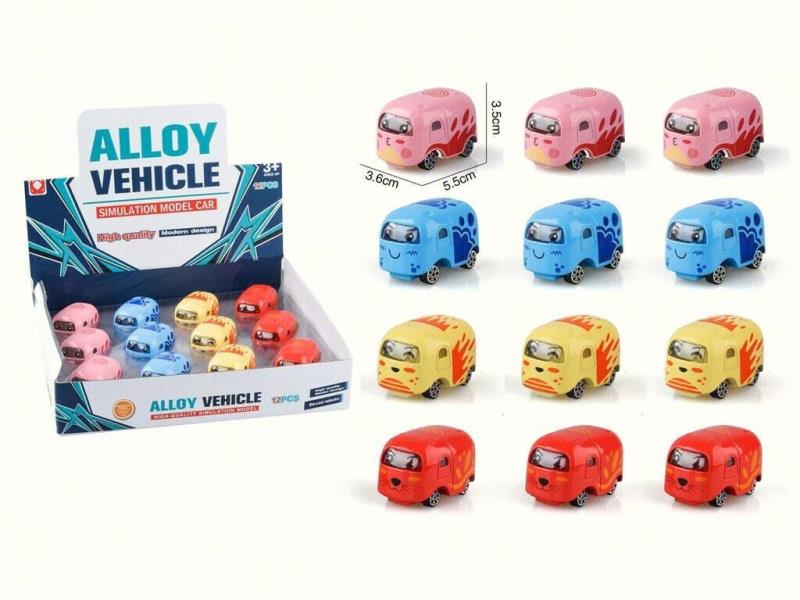 Egg Sliding Alloy Bike (12 Pieces)