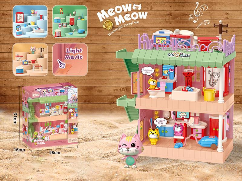 Meow Meow 3-Layers Villa