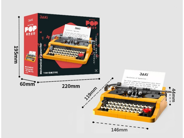 Jimu: 1980 Mechanical Typewriter