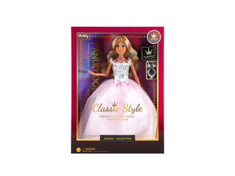 11.5-Inch Solid Doll (Brown Skin Color)
