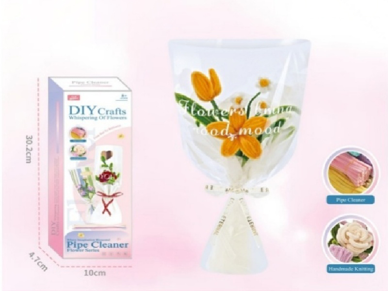 Jin Xu Diy Twisted Stick Bouquet