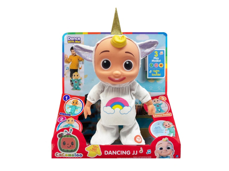 22 Inch B/O Solid Cocomelon JJ Boy Doll(Unicorn)