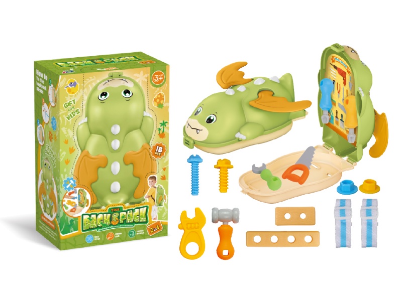 Dinosaur Backpack 2-In-1 (Tool Set)