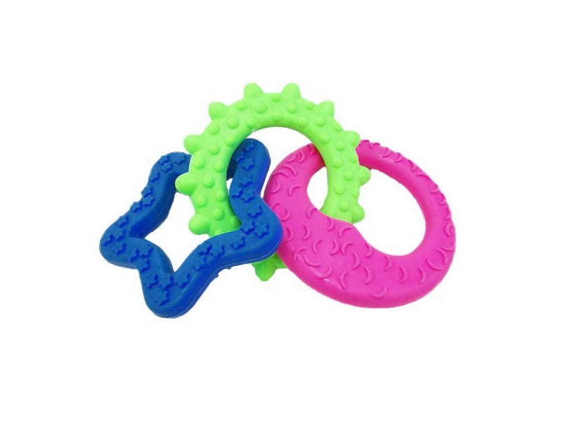Sun, Moon And Star Three-Linked Pet Toys